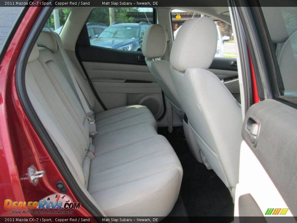 2011 Mazda CX-7 i Sport Copper Red / Sand Photo #18
