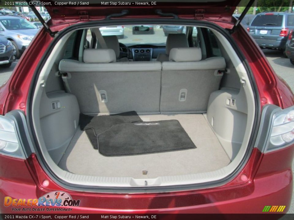 2011 Mazda CX-7 i Sport Copper Red / Sand Photo #19