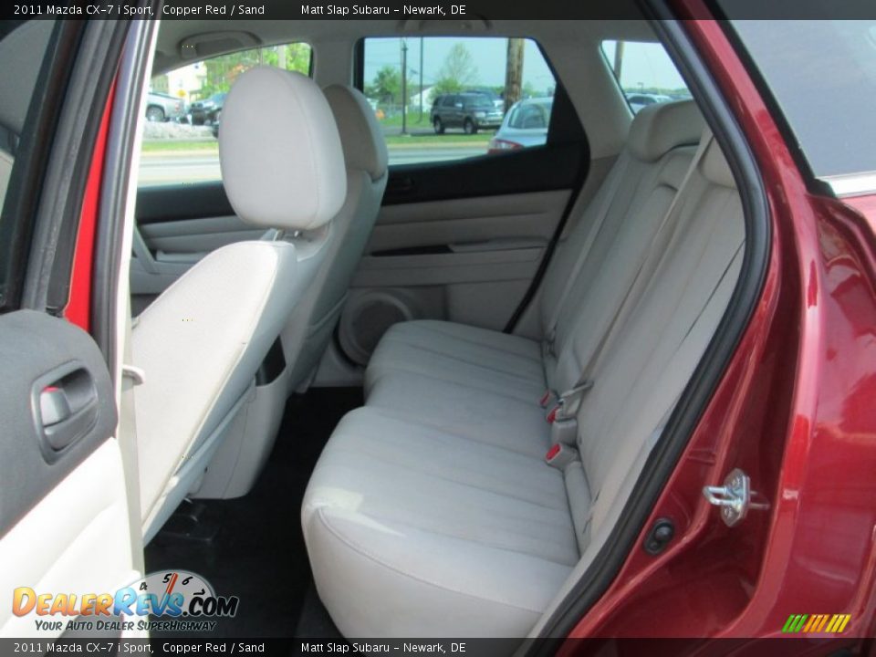 2011 Mazda CX-7 i Sport Copper Red / Sand Photo #20