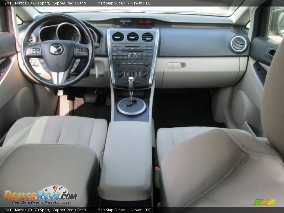 2011 Mazda CX-7 i Sport Copper Red / Sand Photo #23