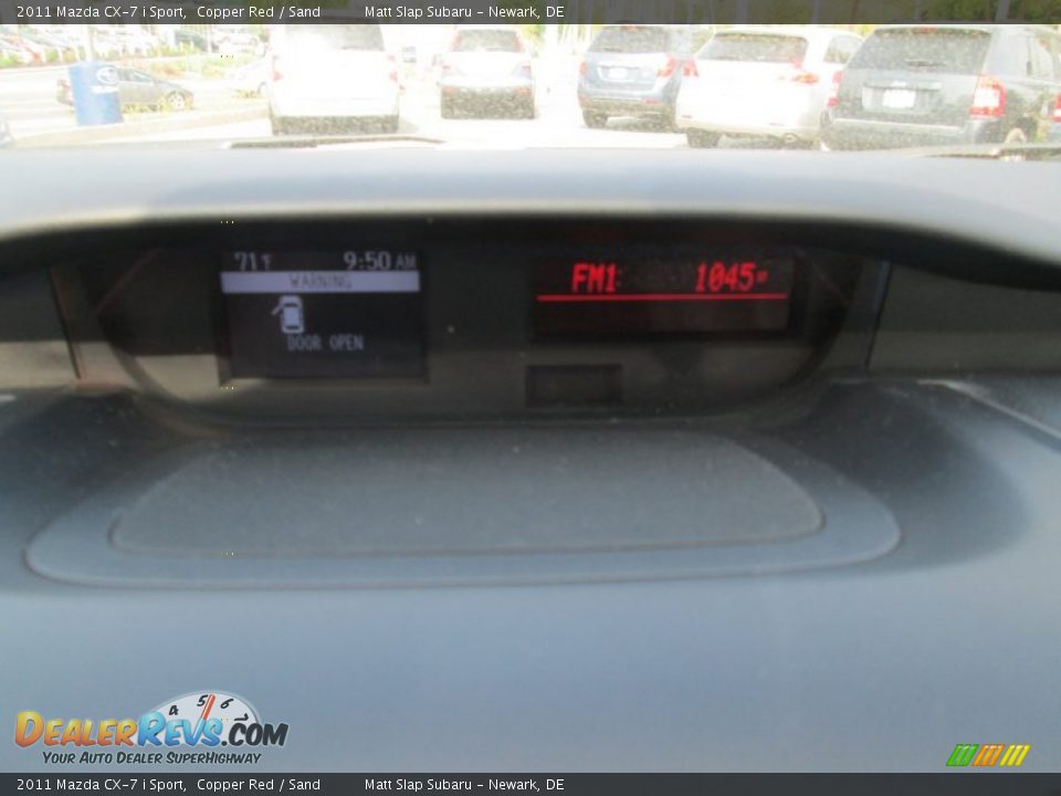 2011 Mazda CX-7 i Sport Copper Red / Sand Photo #24