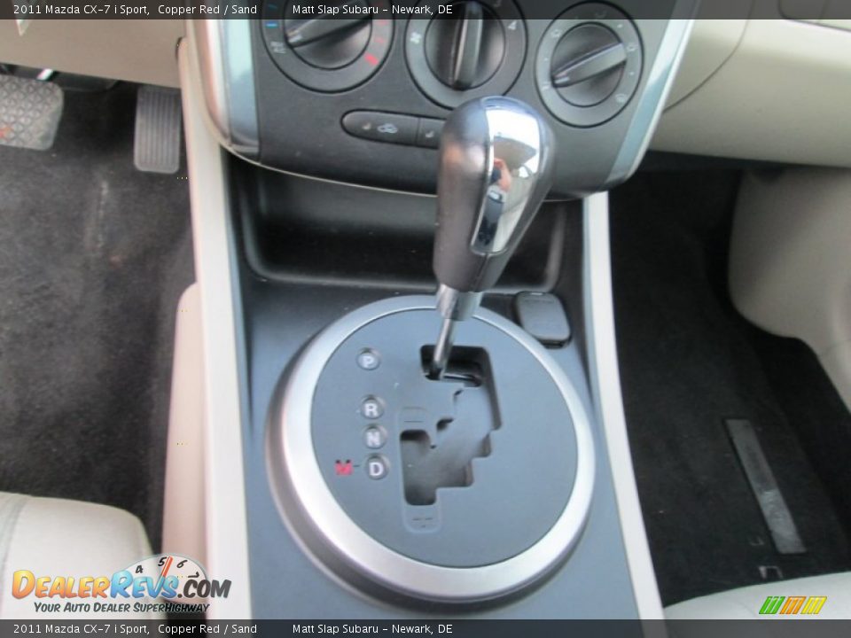 2011 Mazda CX-7 i Sport Copper Red / Sand Photo #26