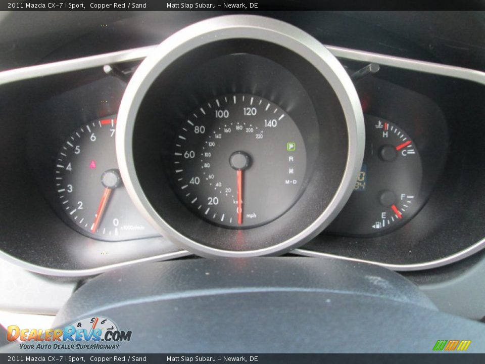 2011 Mazda CX-7 i Sport Copper Red / Sand Photo #27