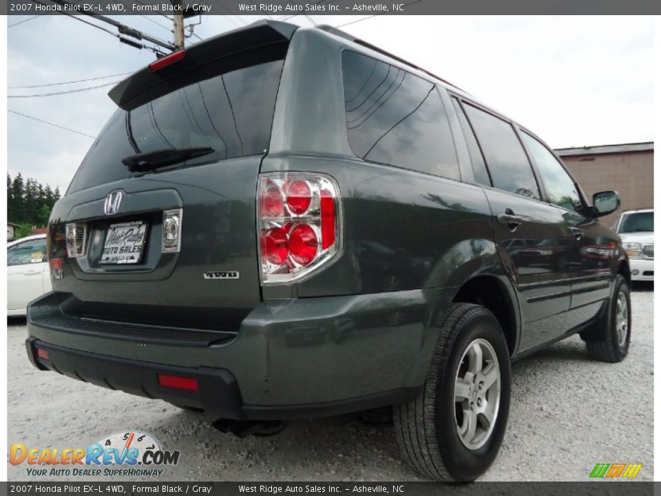 2007 Honda Pilot EX-L 4WD Formal Black / Gray Photo #5