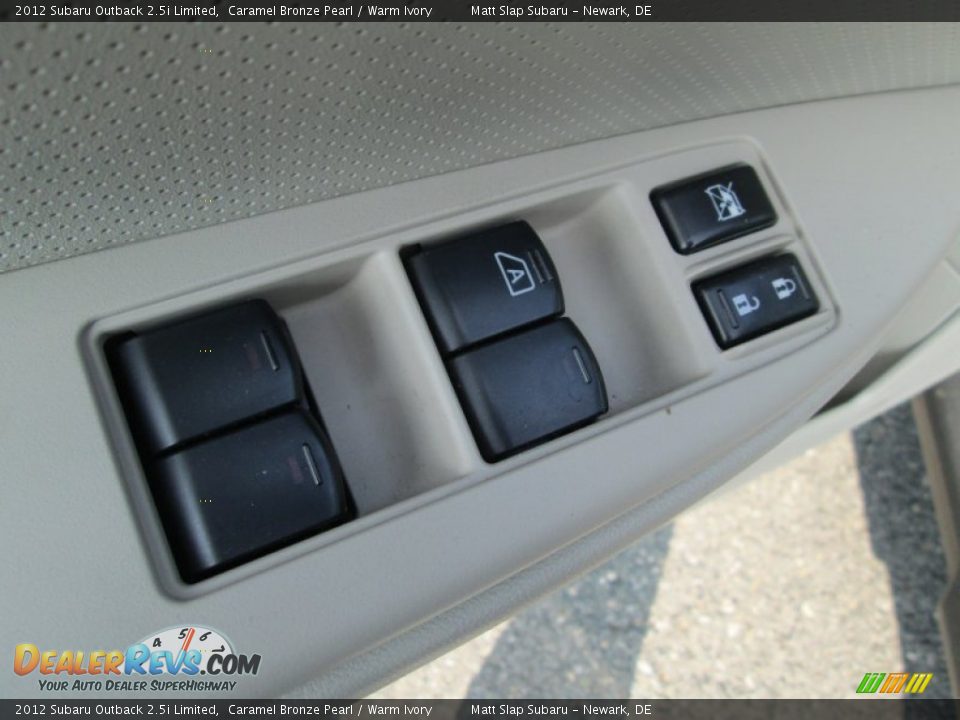 2012 Subaru Outback 2.5i Limited Caramel Bronze Pearl / Warm Ivory Photo #13