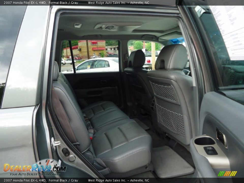 2007 Honda Pilot EX-L 4WD Formal Black / Gray Photo #20