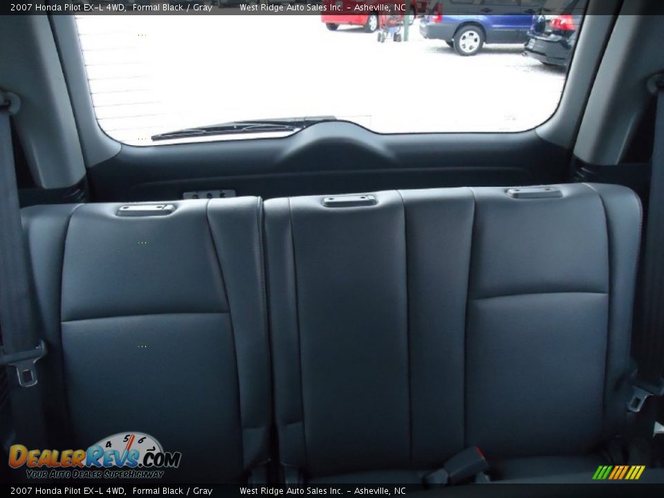 2007 Honda Pilot EX-L 4WD Formal Black / Gray Photo #21