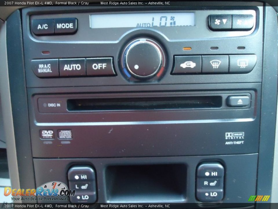 2007 Honda Pilot EX-L 4WD Formal Black / Gray Photo #30