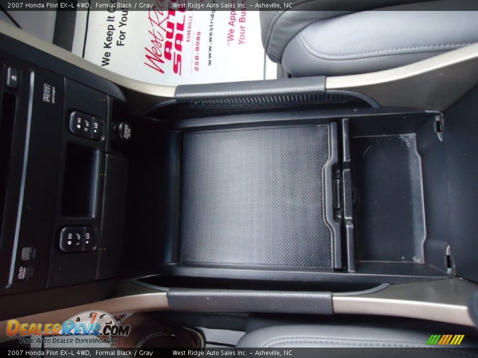 2007 Honda Pilot EX-L 4WD Formal Black / Gray Photo #31