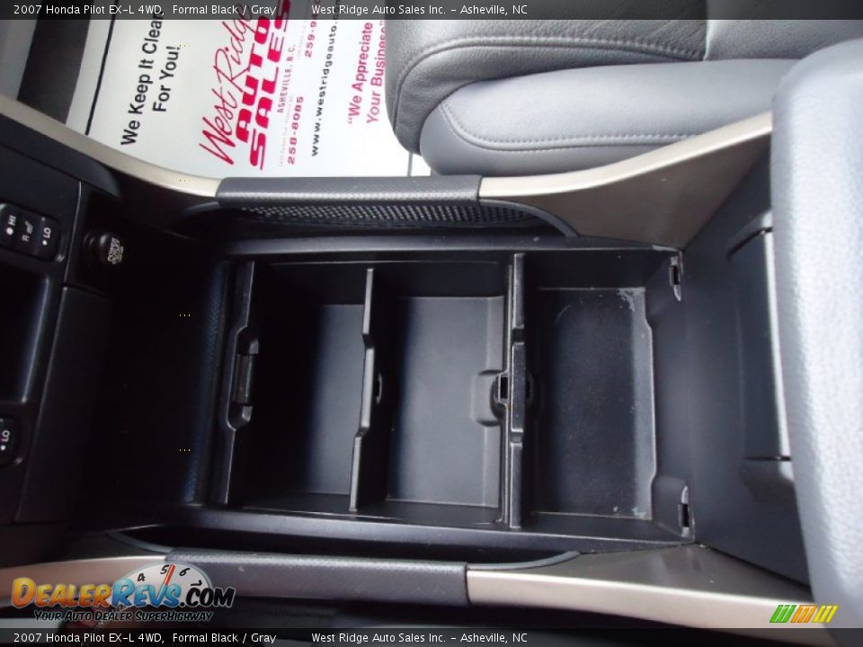 2007 Honda Pilot EX-L 4WD Formal Black / Gray Photo #32