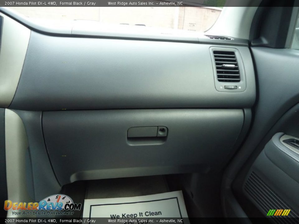 2007 Honda Pilot EX-L 4WD Formal Black / Gray Photo #35