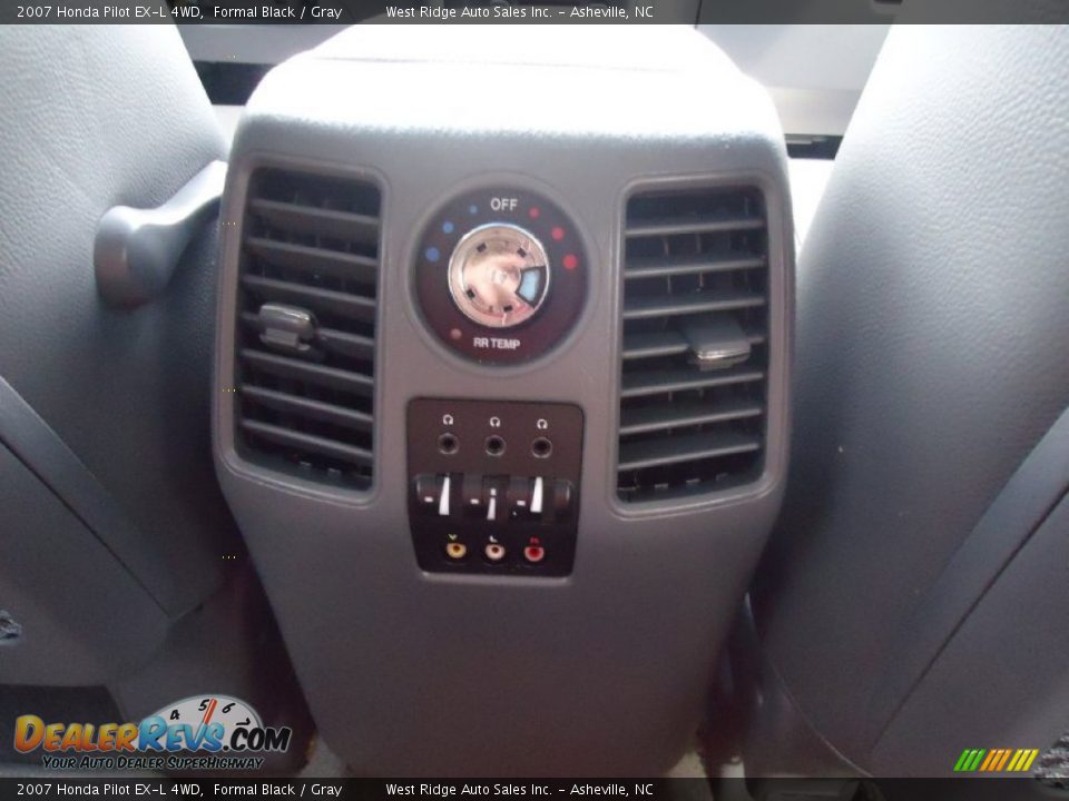 2007 Honda Pilot EX-L 4WD Formal Black / Gray Photo #36