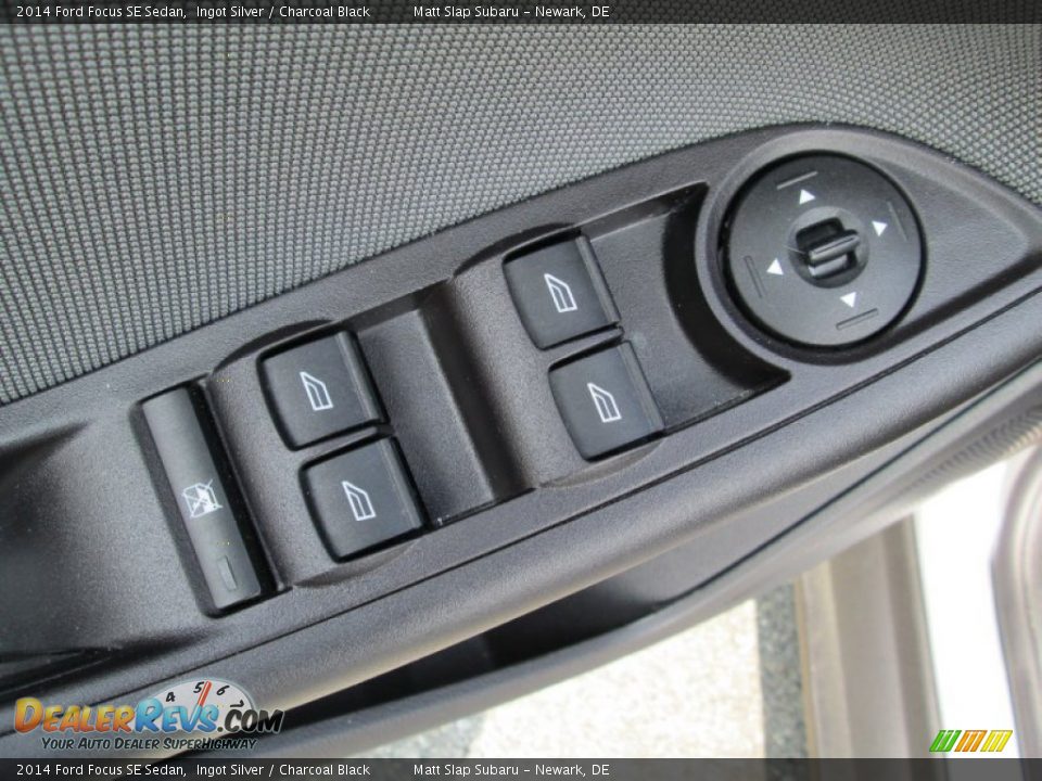 2014 Ford Focus SE Sedan Ingot Silver / Charcoal Black Photo #13
