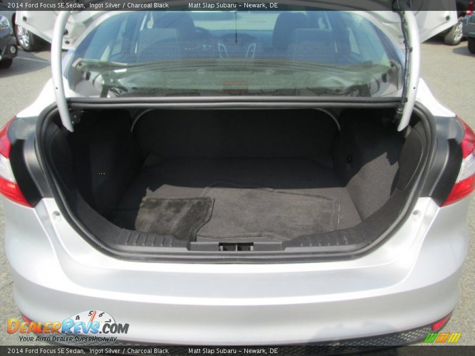 2014 Ford Focus SE Sedan Ingot Silver / Charcoal Black Photo #19