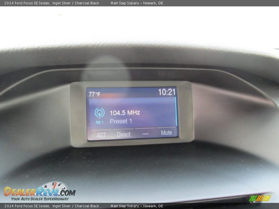 2014 Ford Focus SE Sedan Ingot Silver / Charcoal Black Photo #24