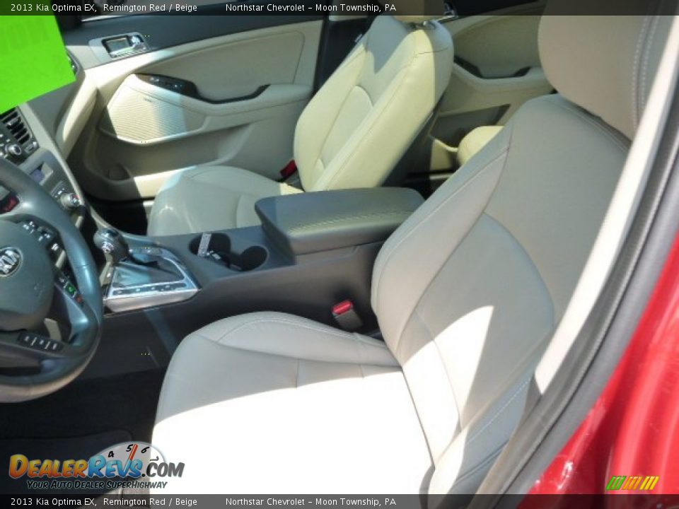 2013 Kia Optima EX Remington Red / Beige Photo #10