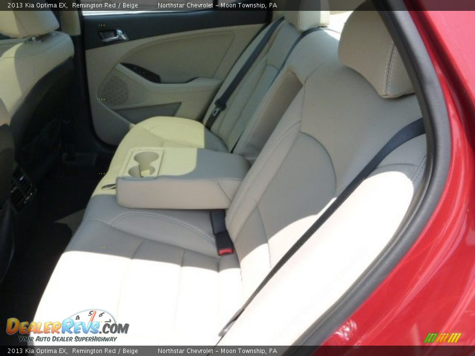 2013 Kia Optima EX Remington Red / Beige Photo #11