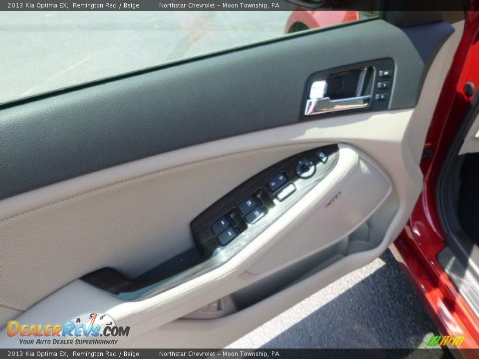 2013 Kia Optima EX Remington Red / Beige Photo #14