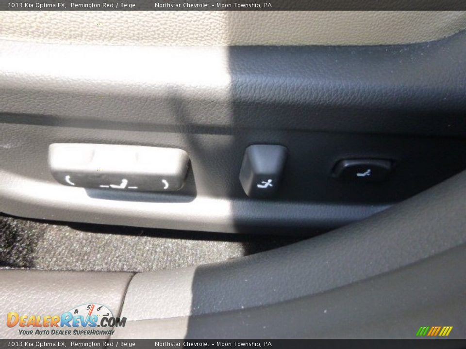 2013 Kia Optima EX Remington Red / Beige Photo #15
