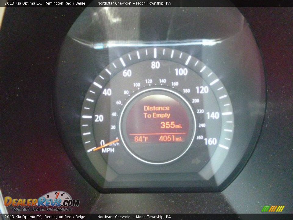 2013 Kia Optima EX Remington Red / Beige Photo #19