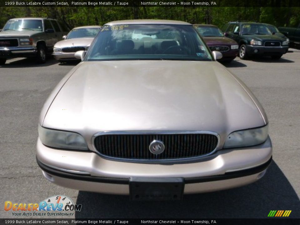 1999 Buick LeSabre Custom Sedan Platinum Beige Metallic / Taupe Photo #6
