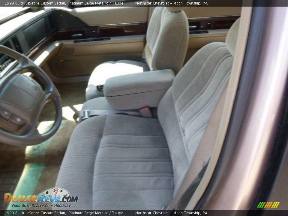 1999 Buick LeSabre Custom Sedan Platinum Beige Metallic / Taupe Photo #8