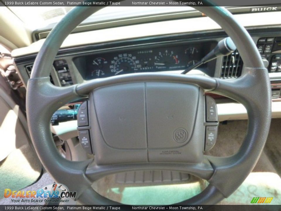1999 Buick LeSabre Custom Sedan Platinum Beige Metallic / Taupe Photo #12