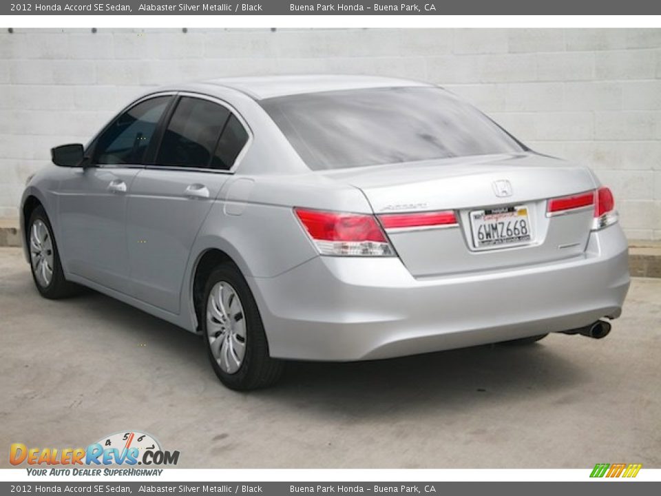2012 Honda Accord SE Sedan Alabaster Silver Metallic / Black Photo #2