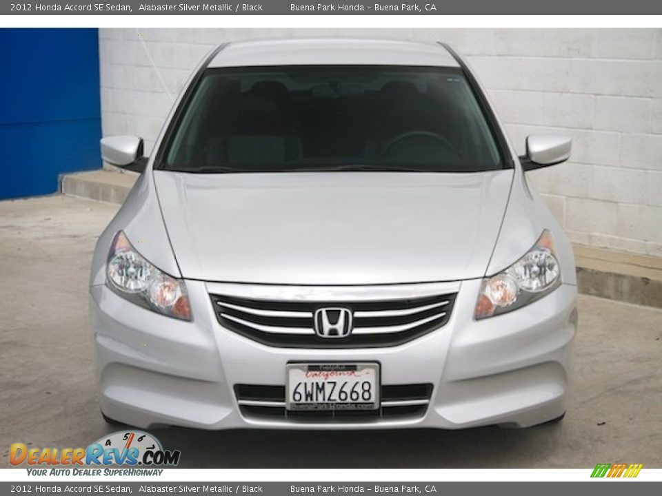 2012 Honda Accord SE Sedan Alabaster Silver Metallic / Black Photo #7