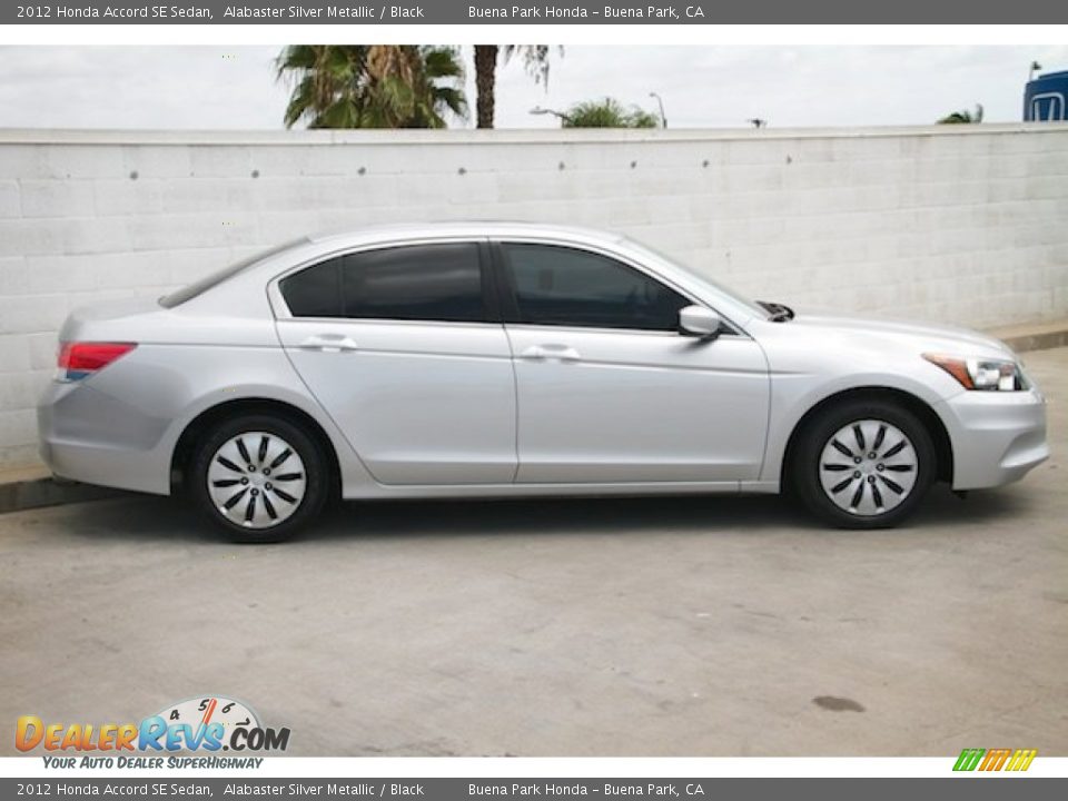 2012 Honda Accord SE Sedan Alabaster Silver Metallic / Black Photo #8