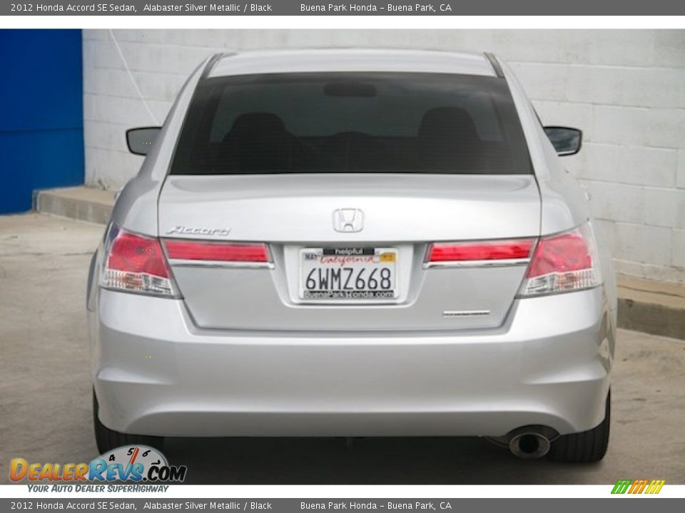 2012 Honda Accord SE Sedan Alabaster Silver Metallic / Black Photo #9