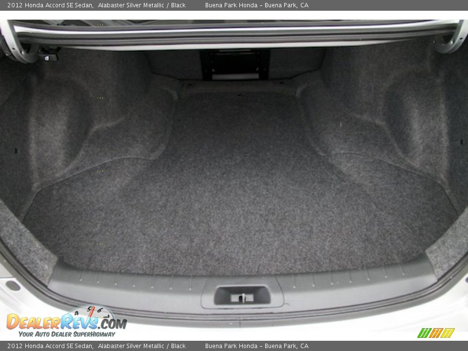 2012 Honda Accord SE Sedan Alabaster Silver Metallic / Black Photo #14