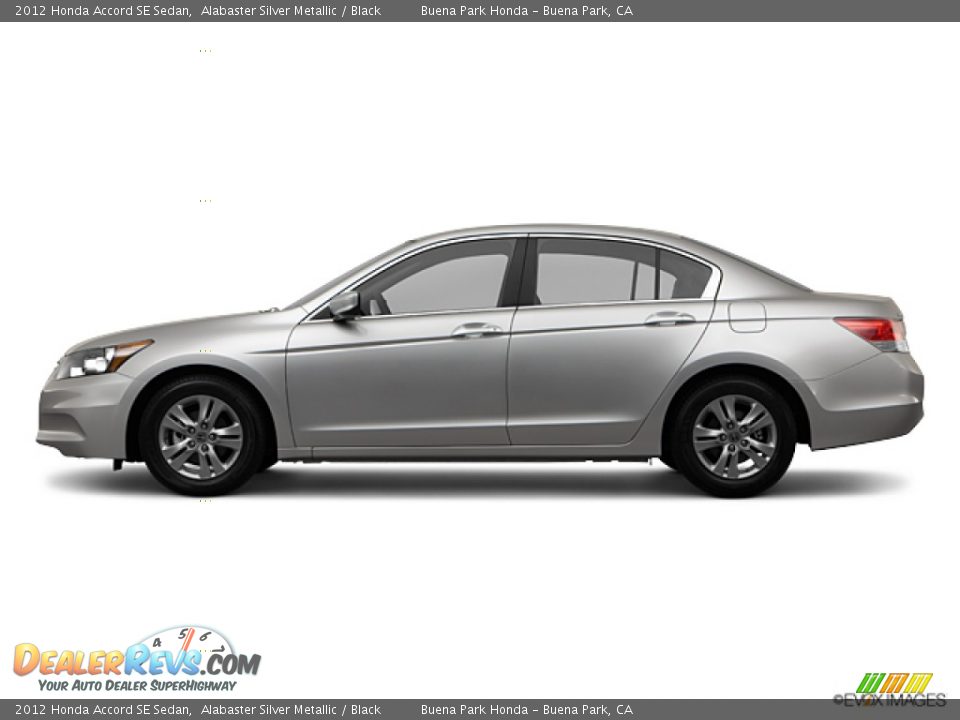 2012 Honda Accord SE Sedan Alabaster Silver Metallic / Black Photo #31