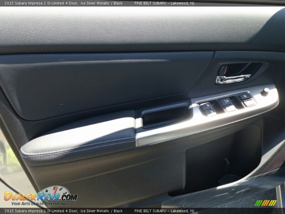 2015 Subaru Impreza 2.0i Limited 4 Door Ice Silver Metallic / Black Photo #8