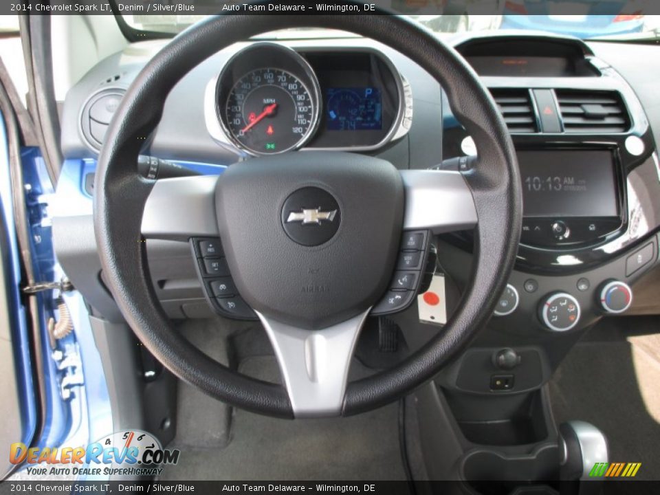 2014 Chevrolet Spark LT Denim / Silver/Blue Photo #12