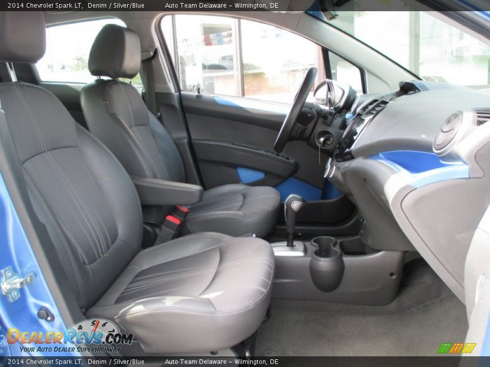 2014 Chevrolet Spark LT Denim / Silver/Blue Photo #16