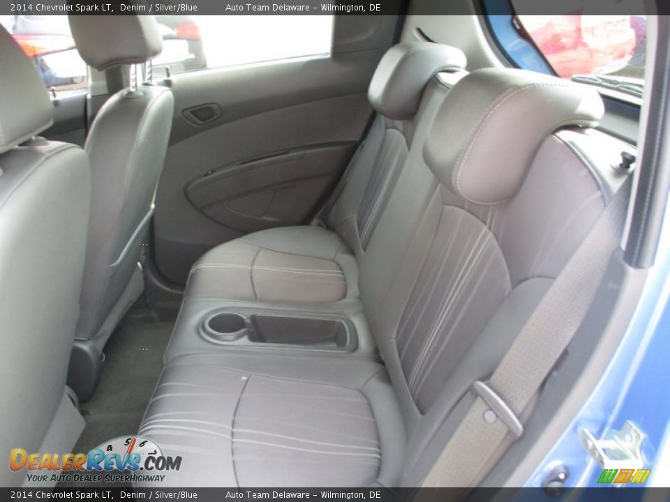 2014 Chevrolet Spark LT Denim / Silver/Blue Photo #18