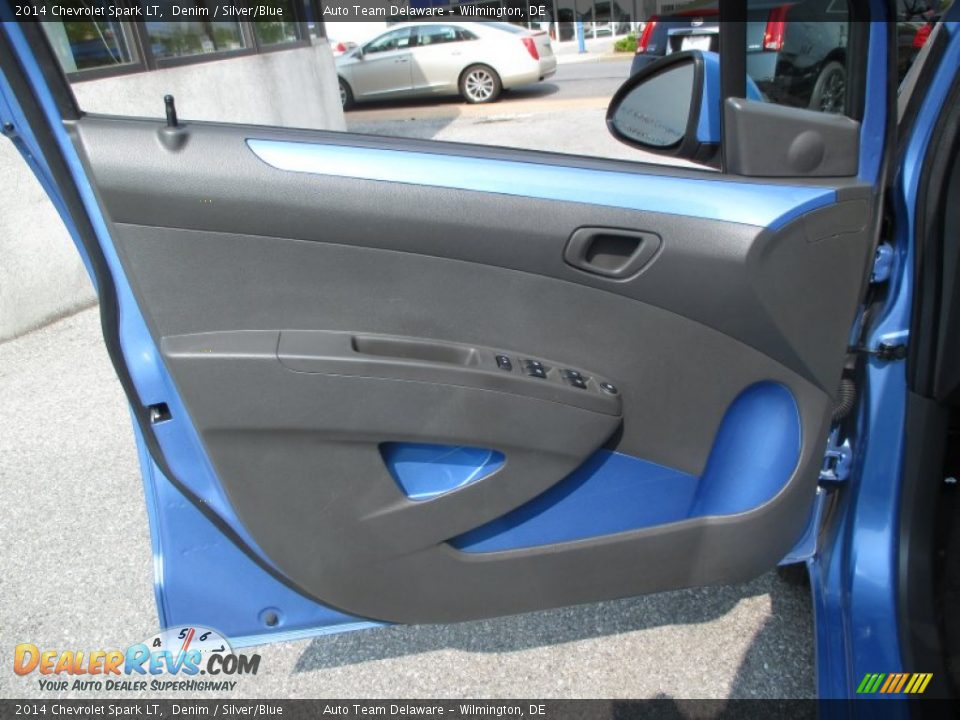 2014 Chevrolet Spark LT Denim / Silver/Blue Photo #20