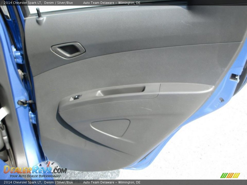 2014 Chevrolet Spark LT Denim / Silver/Blue Photo #22