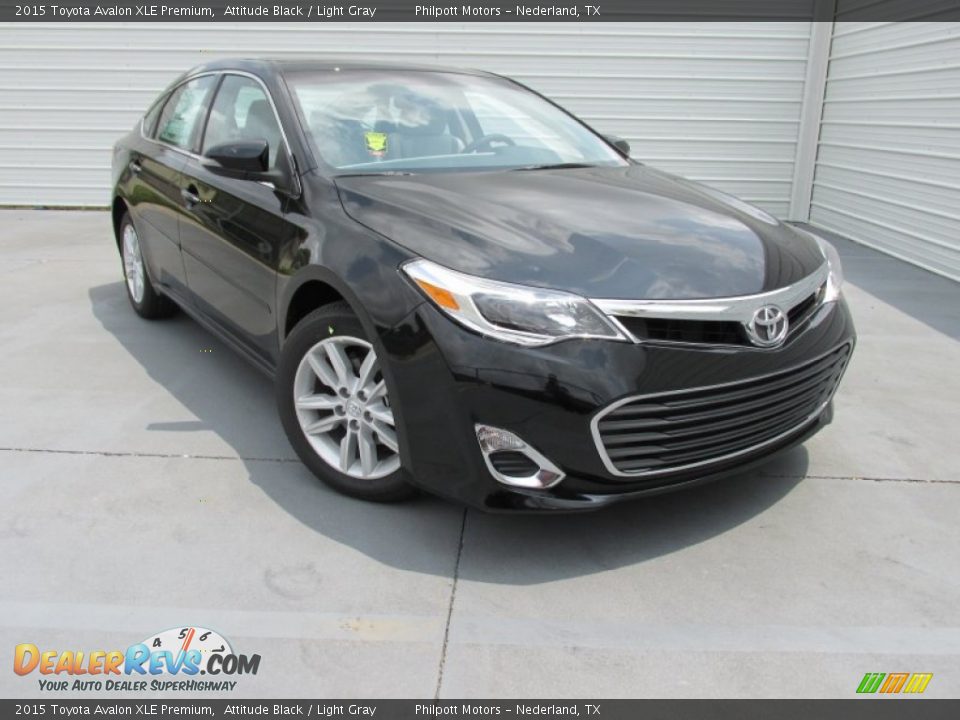 2015 Toyota Avalon XLE Premium Attitude Black / Light Gray Photo #1