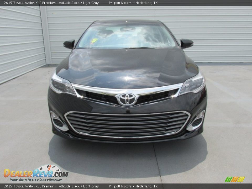2015 Toyota Avalon XLE Premium Attitude Black / Light Gray Photo #8