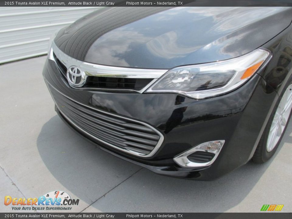 2015 Toyota Avalon XLE Premium Attitude Black / Light Gray Photo #10