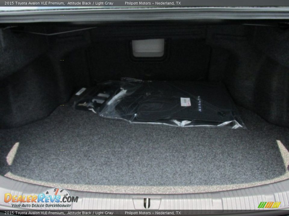 2015 Toyota Avalon XLE Premium Attitude Black / Light Gray Photo #15