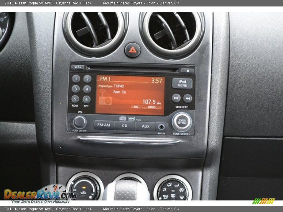 2011 Nissan Rogue SV AWD Cayenne Red / Black Photo #14