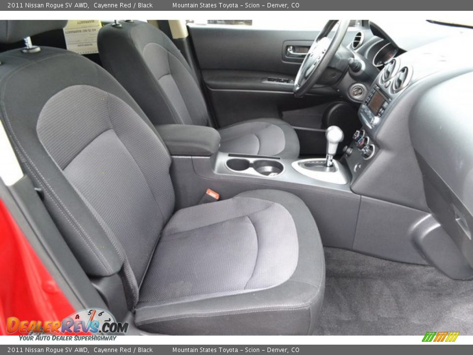 2011 Nissan Rogue SV AWD Cayenne Red / Black Photo #17