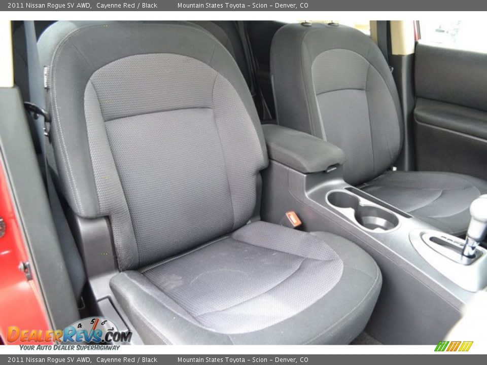 2011 Nissan Rogue SV AWD Cayenne Red / Black Photo #18
