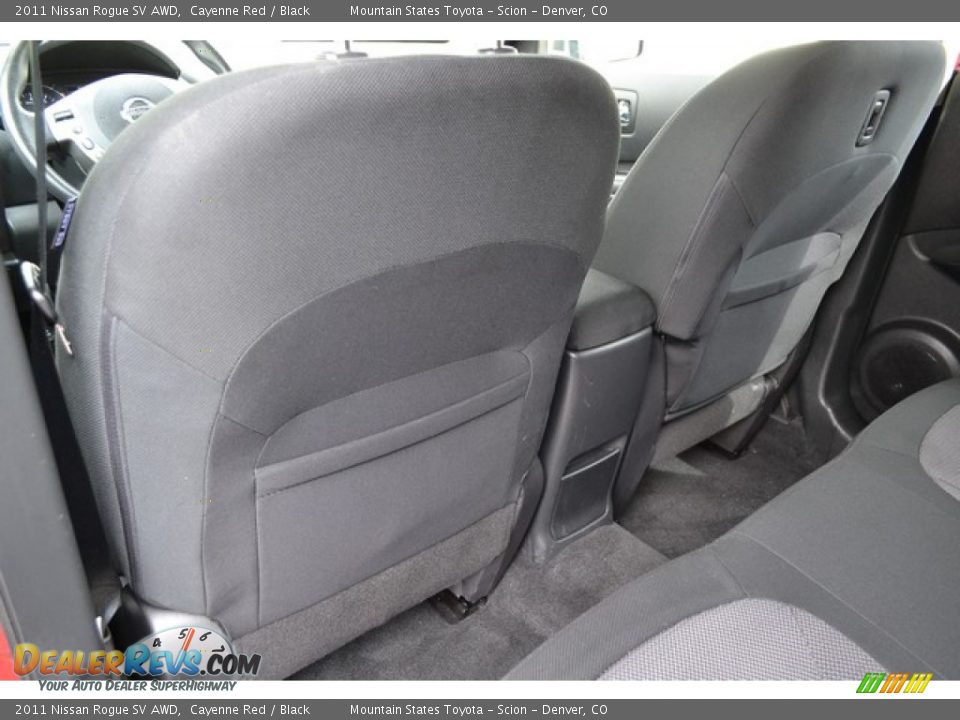 2011 Nissan Rogue SV AWD Cayenne Red / Black Photo #19