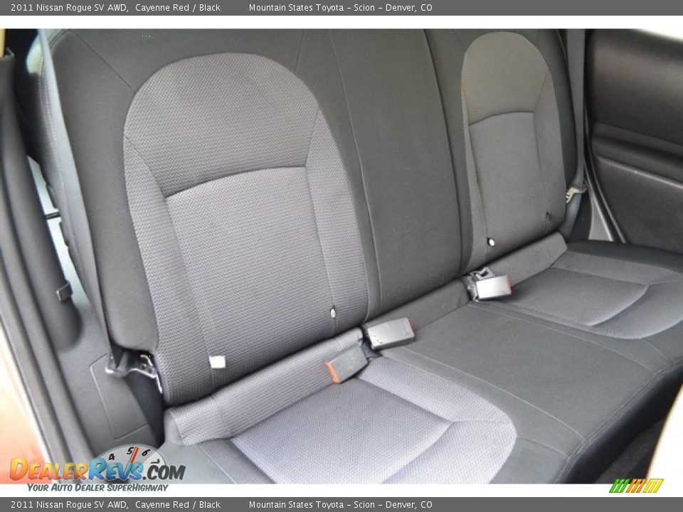 2011 Nissan Rogue SV AWD Cayenne Red / Black Photo #21