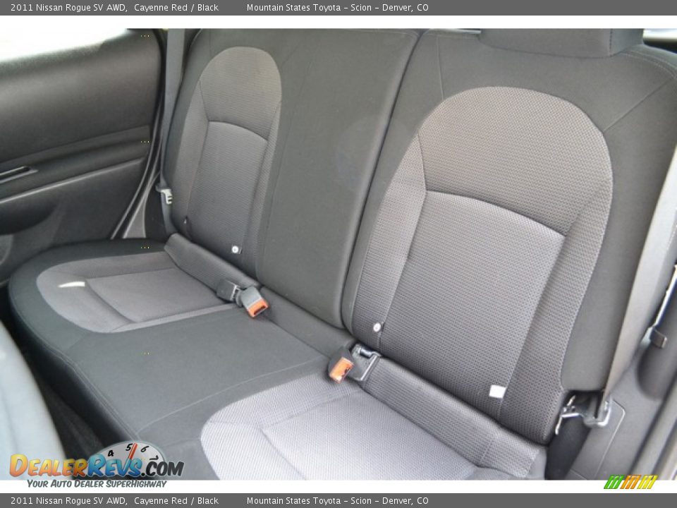 2011 Nissan Rogue SV AWD Cayenne Red / Black Photo #22