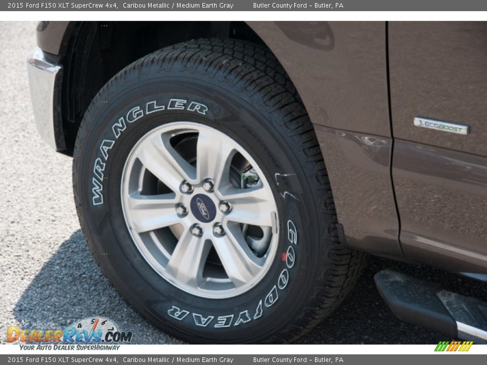 2015 Ford F150 XLT SuperCrew 4x4 Caribou Metallic / Medium Earth Gray Photo #3